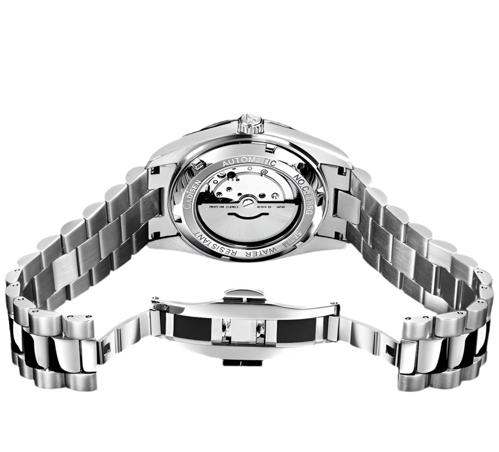 NEW 2025 CADISEN New Mens Automatic Mechanical Watch Luxury Brand Sapphire Luminous MIYOTA 8215 100M Waterproof Men's Watch