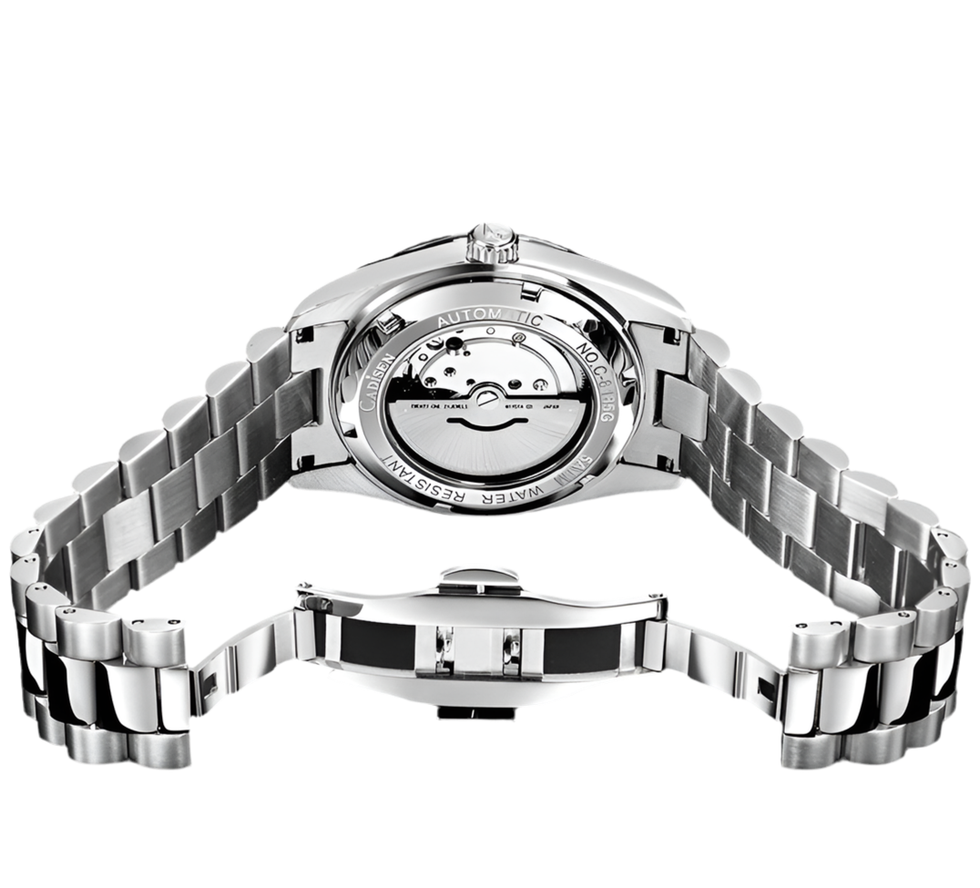 NEW 2025 CADISEN New Mens Automatic Mechanical Watch Luxury Brand Sapphire Luminous MIYOTA 8215 100M Waterproof Men's Watch