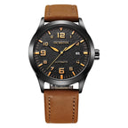 Waterdicht herenhorloge met kalender