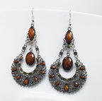 Bohemian water droplets tassel earrings - Acquisti Online