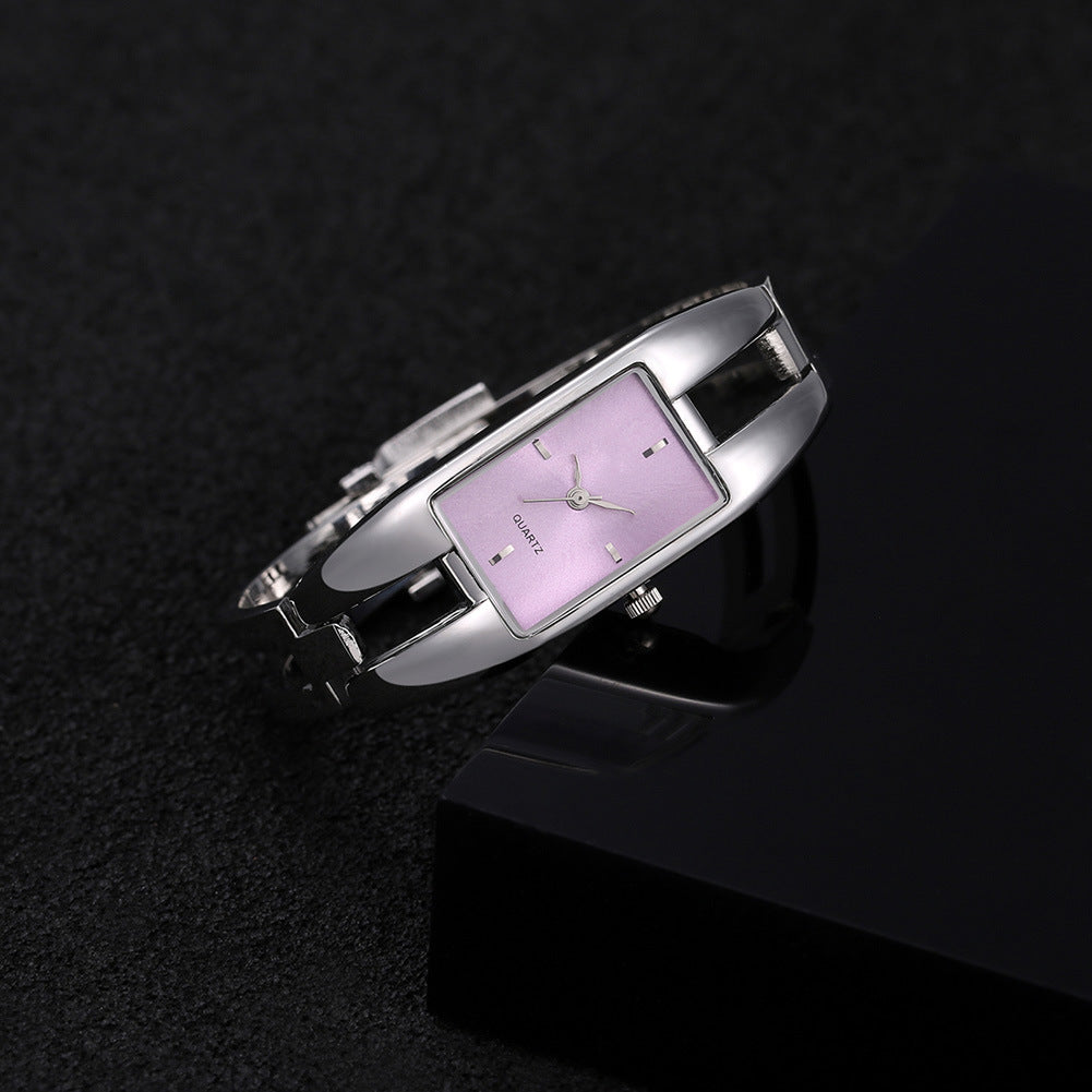 Dameshorloge met armband, quartzhorloge, casual slanke band, dameshorloge met quartzhorloge, Relogio Feminino, schoonheidsklok met quartzhorloge