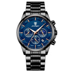 Orologi sportivi da uomo, orologio al quarzo multifunzionale e impermeabile