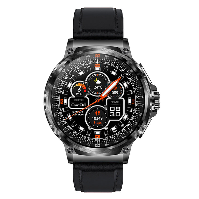 Orologio intelligente Bluetooth con chiamata, frequenza cardiaca, ossigeno nel sangue, multisport