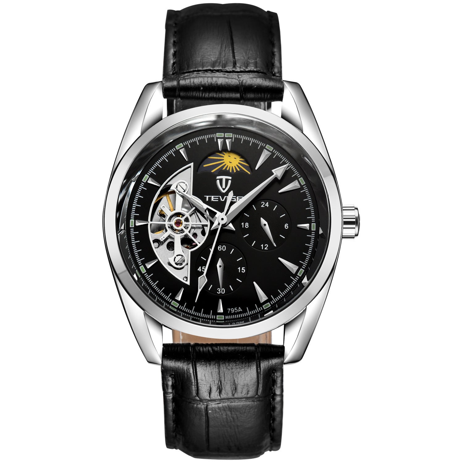 Men's automatic mechanical watch waterproof