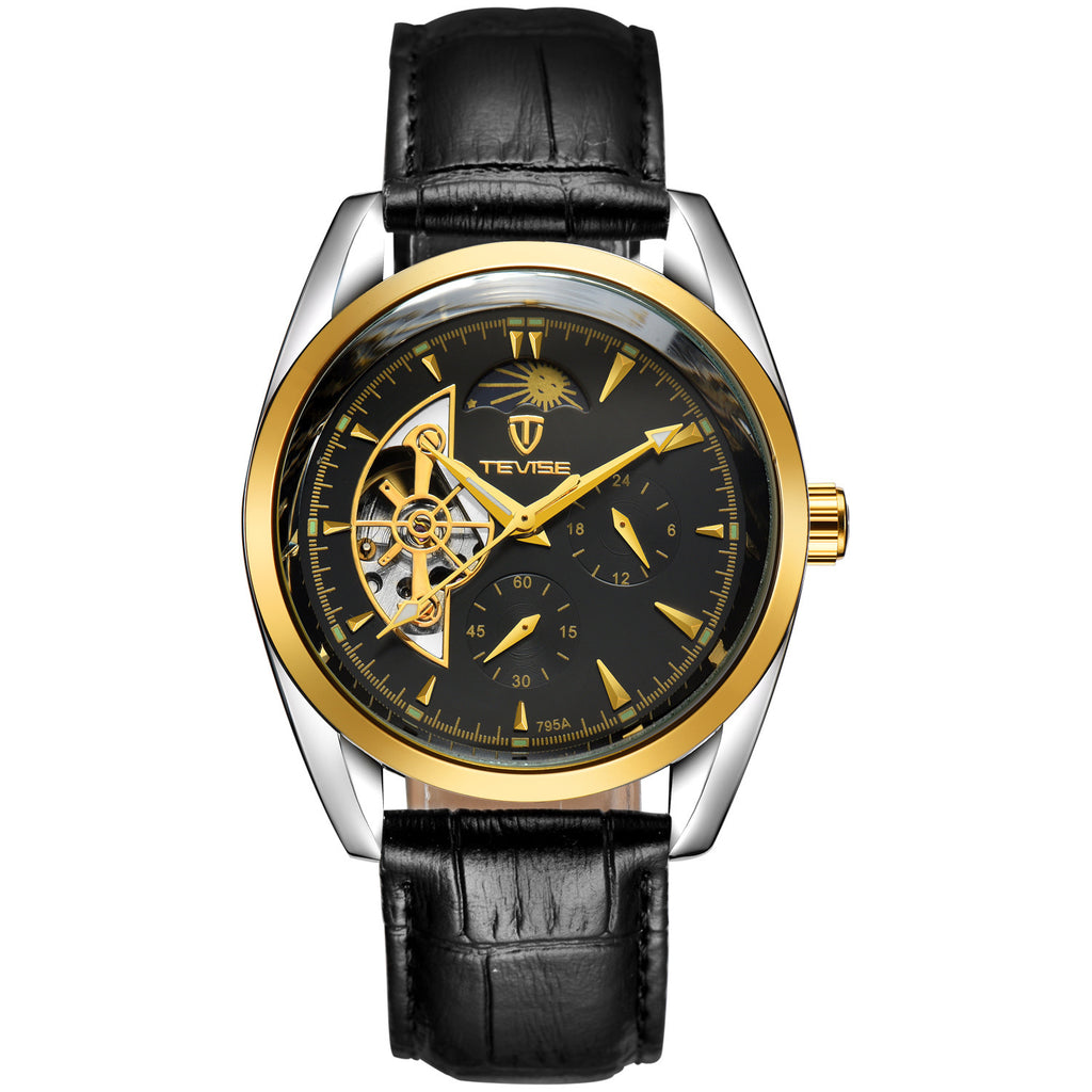 Men's automatic mechanical watch waterproof