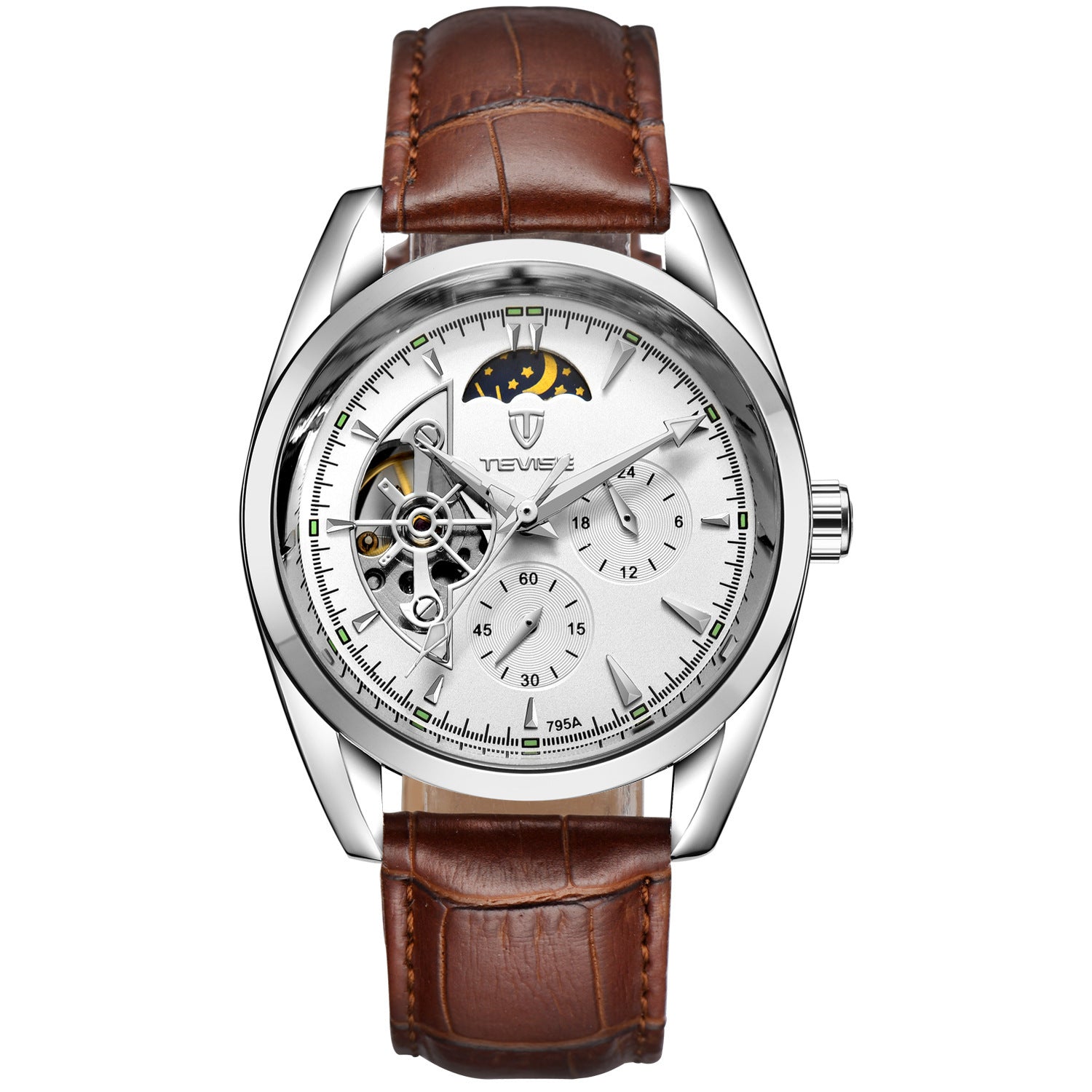 Men's automatic mechanical watch waterproof
