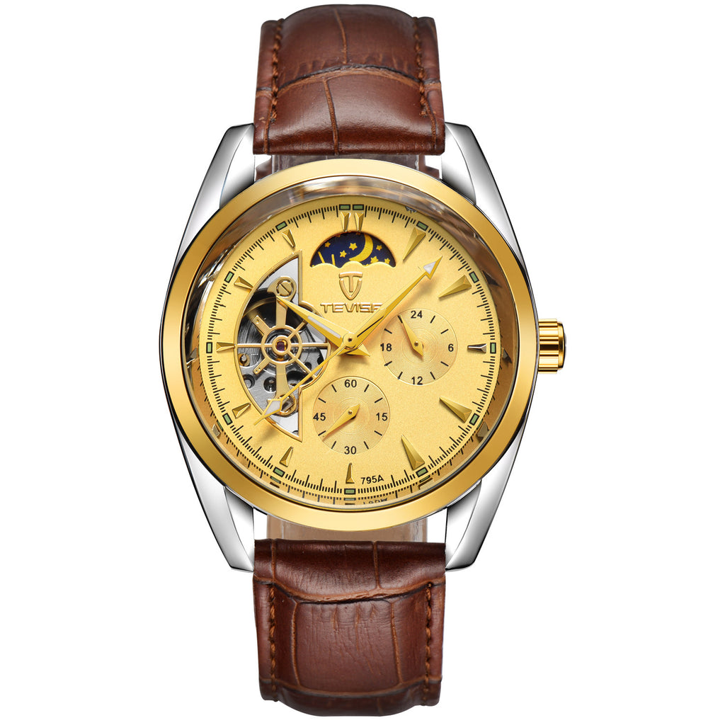 Men's automatic mechanical watch waterproof