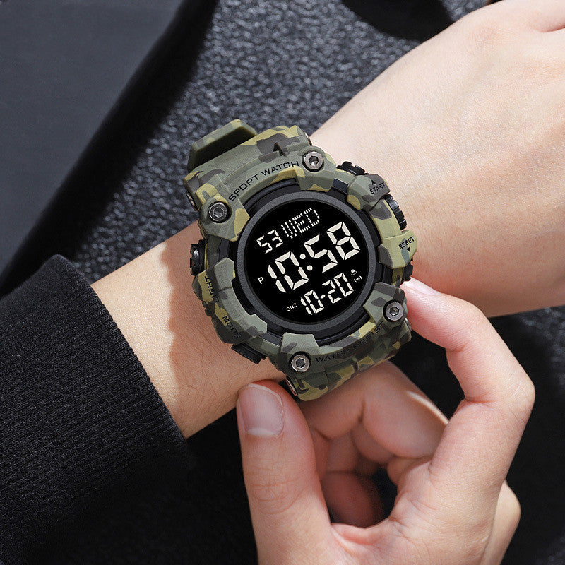 Fashion Large Dial Watch For men's Waterproof