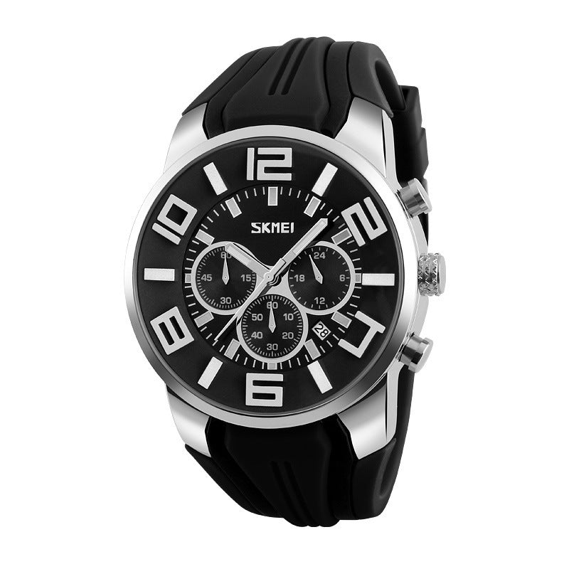 Men's waterproof quartz watch calendar watch