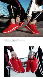 Men's Shoes Sports Casual Flying Woven Breathable Lightweight