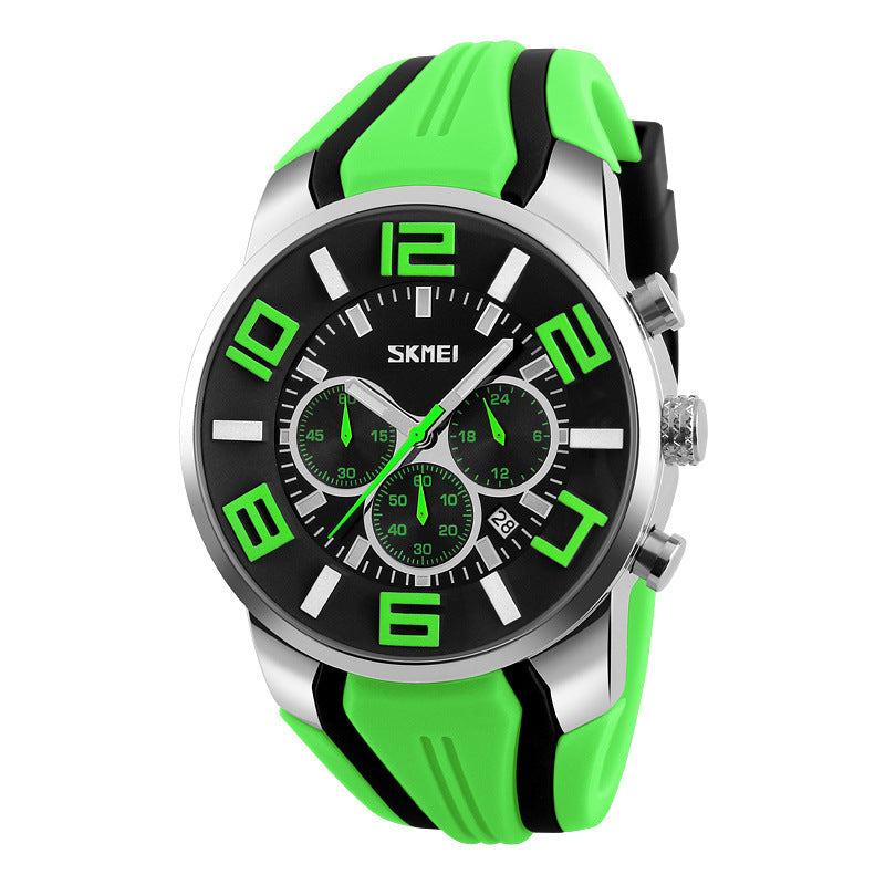 Men's waterproof quartz watch calendar watch