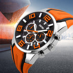 Men's waterproof quartz watch calendar watch