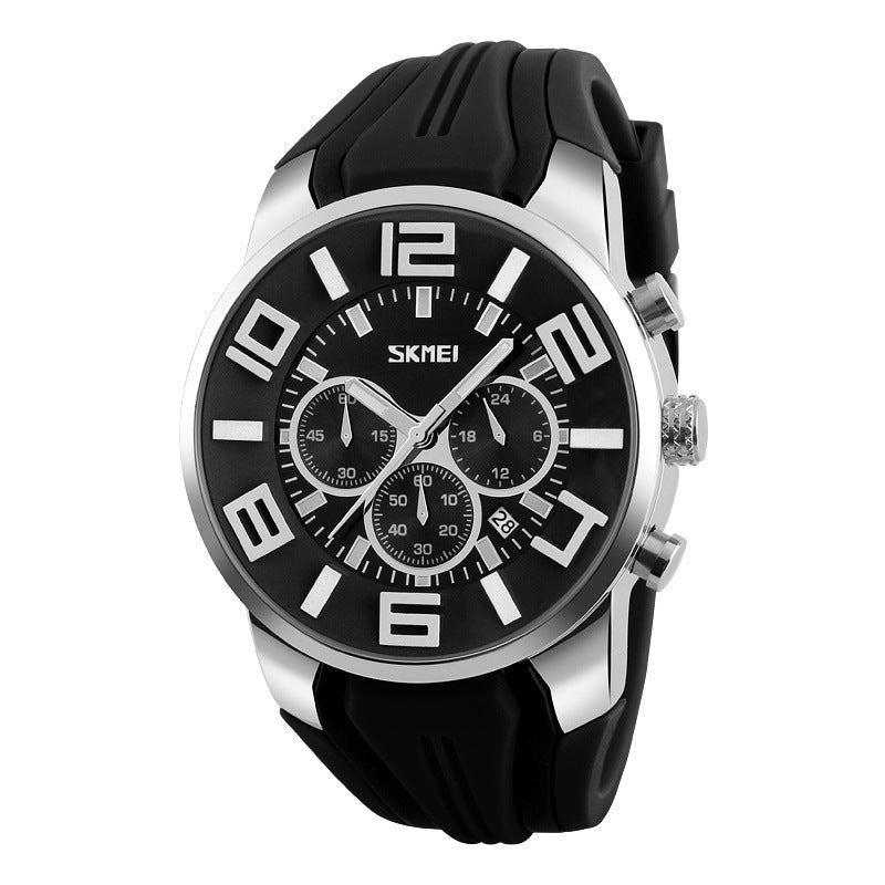Men's waterproof quartz watch calendar watch