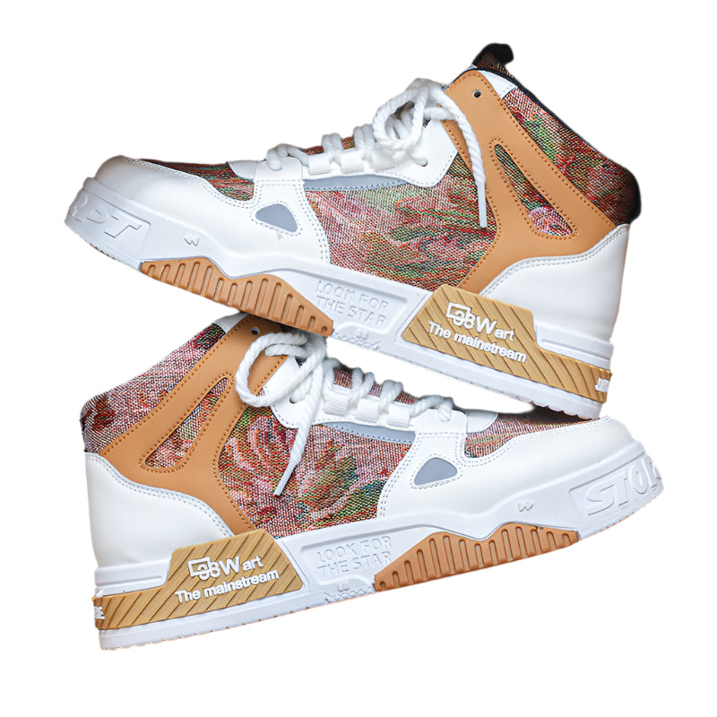 Men's High Top Sneakers Non-slip