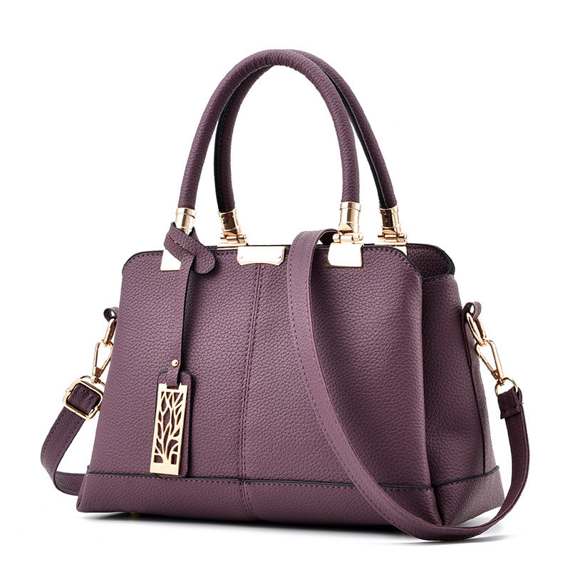 Women's Large Capacity Handbag Fashionable Small Square Original Leather Shoulder Bag Multi Pocket Women's Crossbody Bag