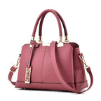 Women's Large Capacity Handbag Fashionable Small Square Original Leather Shoulder Bag Multi Pocket Women's Crossbody Bag