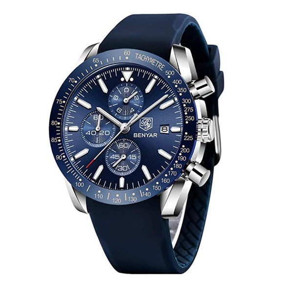 Explosive Watch Heren Multifunctioneel Waterdicht Sport Quartz Horloge