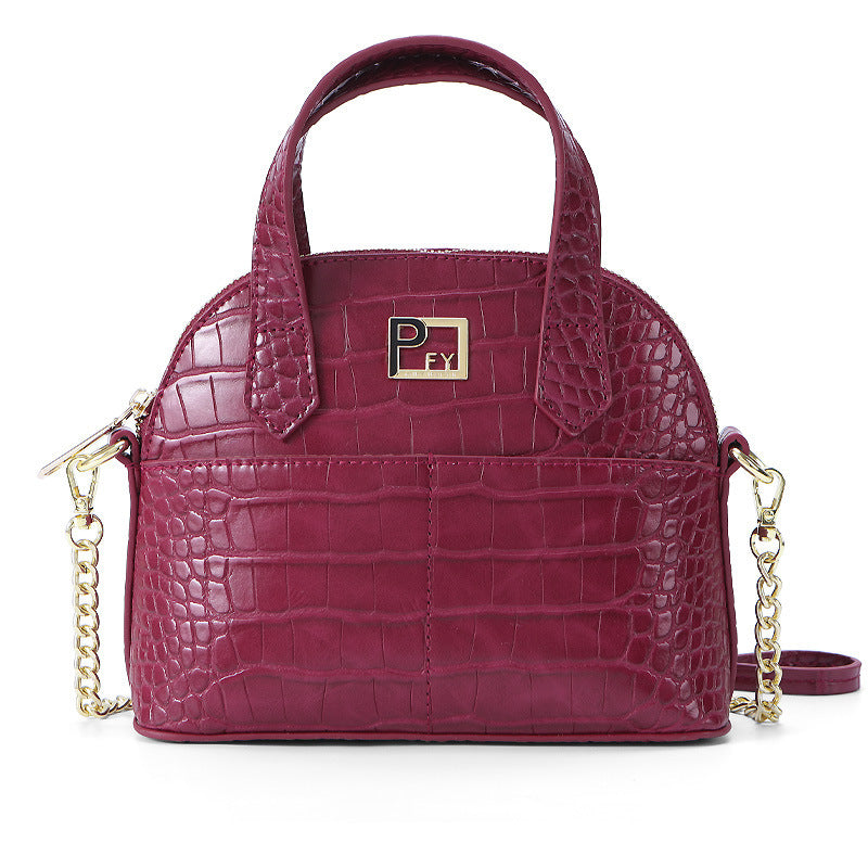 Dames handtas grote capaciteit schoudertas modieuze crossbody tas originele leren multi pocket dames schoudertas