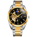 Men's Fashionable Watch Steel Band Leisure Waterproof Automatic Mechanical Movement Man Watches - Acquisti Online