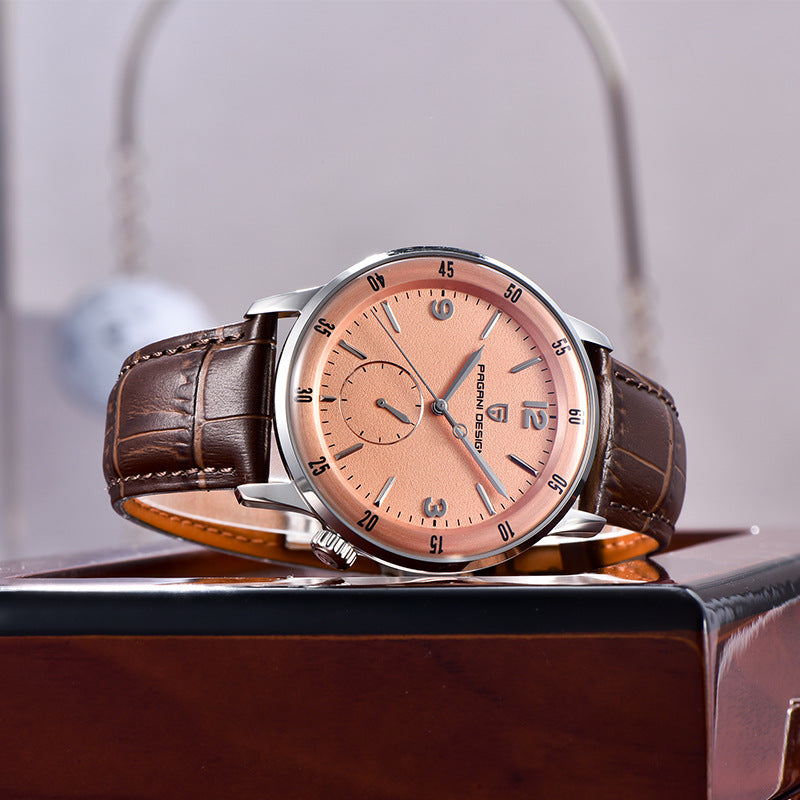 Pagani Design PD-1790 Man Automatic Business Casual Leather Band Watch - Acquisti Online