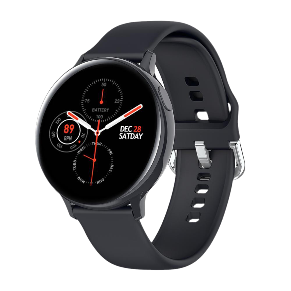Orologio intelligente unisex S20 Bluetooth con promemoria chiamate e cinturino, monitoraggio della frequenza cardiaca e della pressione sanguigna, orologio intelligente S20