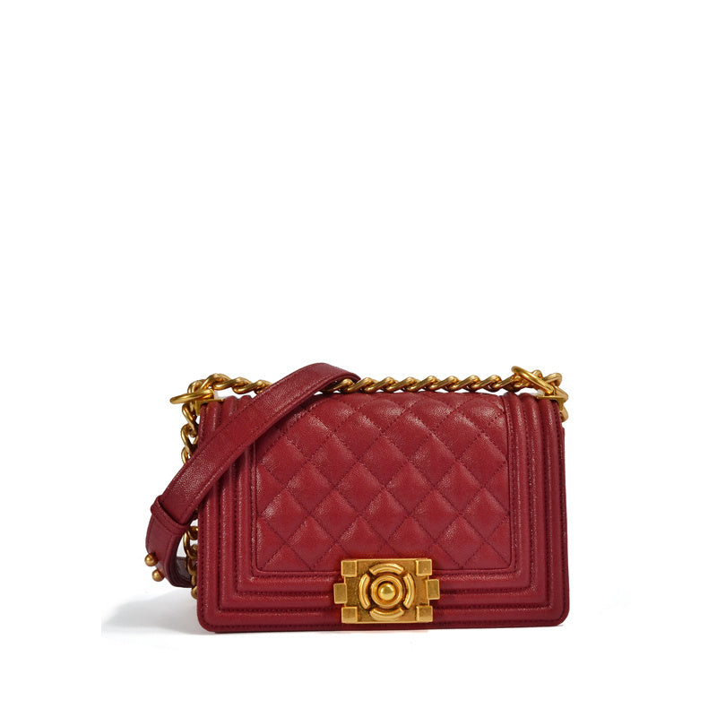 Dames modieuze schoudertas Originele leren crossbody tas Grote capaciteit Gesloten manier slot Dames schoudertas