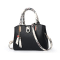 Luxe damestas van leer, grote capaciteit, kleine vierkante crossbodytas met meerdere zakken, schoudertas voor dames