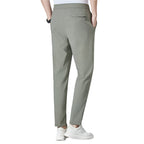 Fashionable Ice Silk Pants Quick-drying Thin Loose Straight Men's