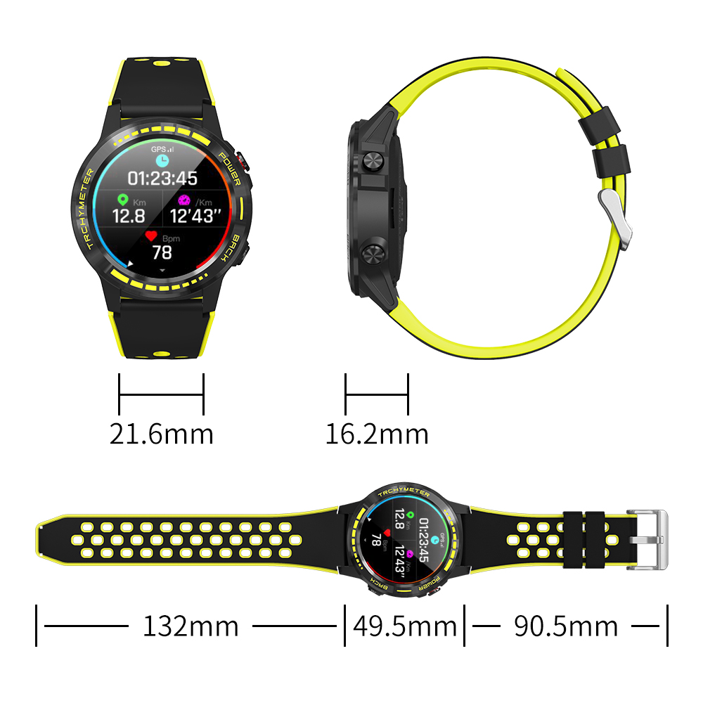 M7GPS Men's Fashion Smart Sports Watch Multifunction Mode Health Monitoring Smart Reminder Sim Card Use Bt Bluetooth Man Smart Watch - Acquisti Online