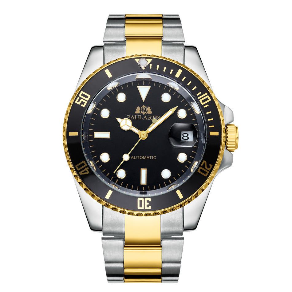 Orologio da polso sportivo meccanico automatico classico da uomo di lusso PAULAREIS