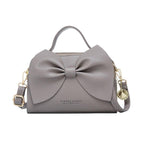 Italian women's style bow shoulder bag