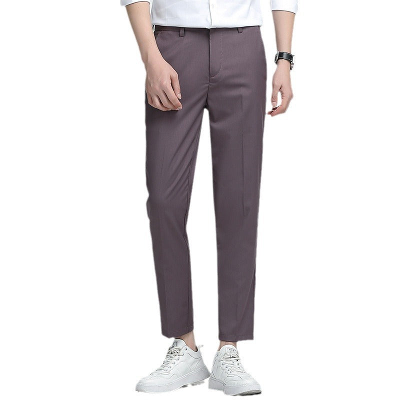 Men's Fashion Slim Fit Cropped Pant