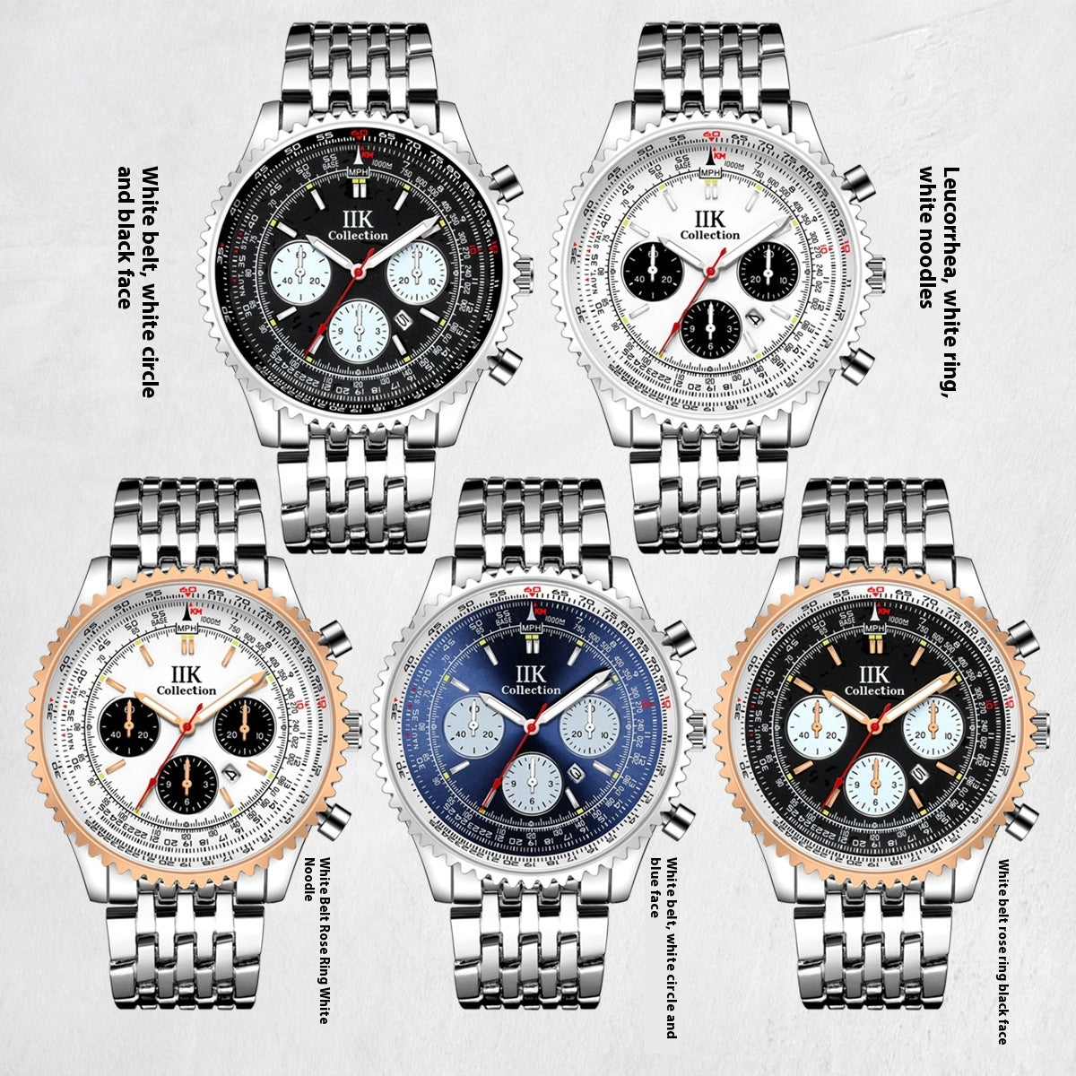 Digital Men's Quartz Watch Boutique Dial