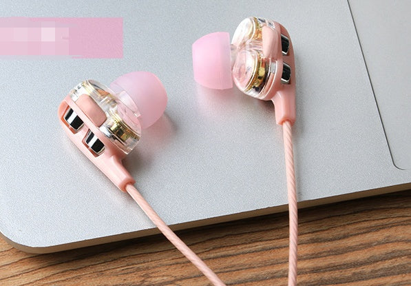 Earphone heavy bass with wheat wire controlled mobile phone headset - Acquisti Online