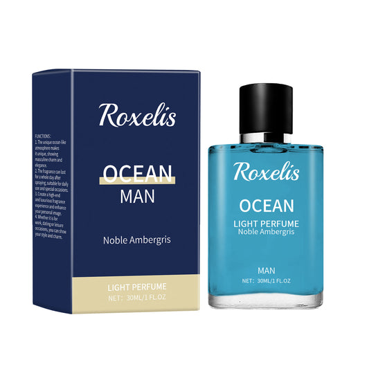 Ambergris Blue Ocean Perfume Men's Charm Atmosphere Permanent Light Fragrance