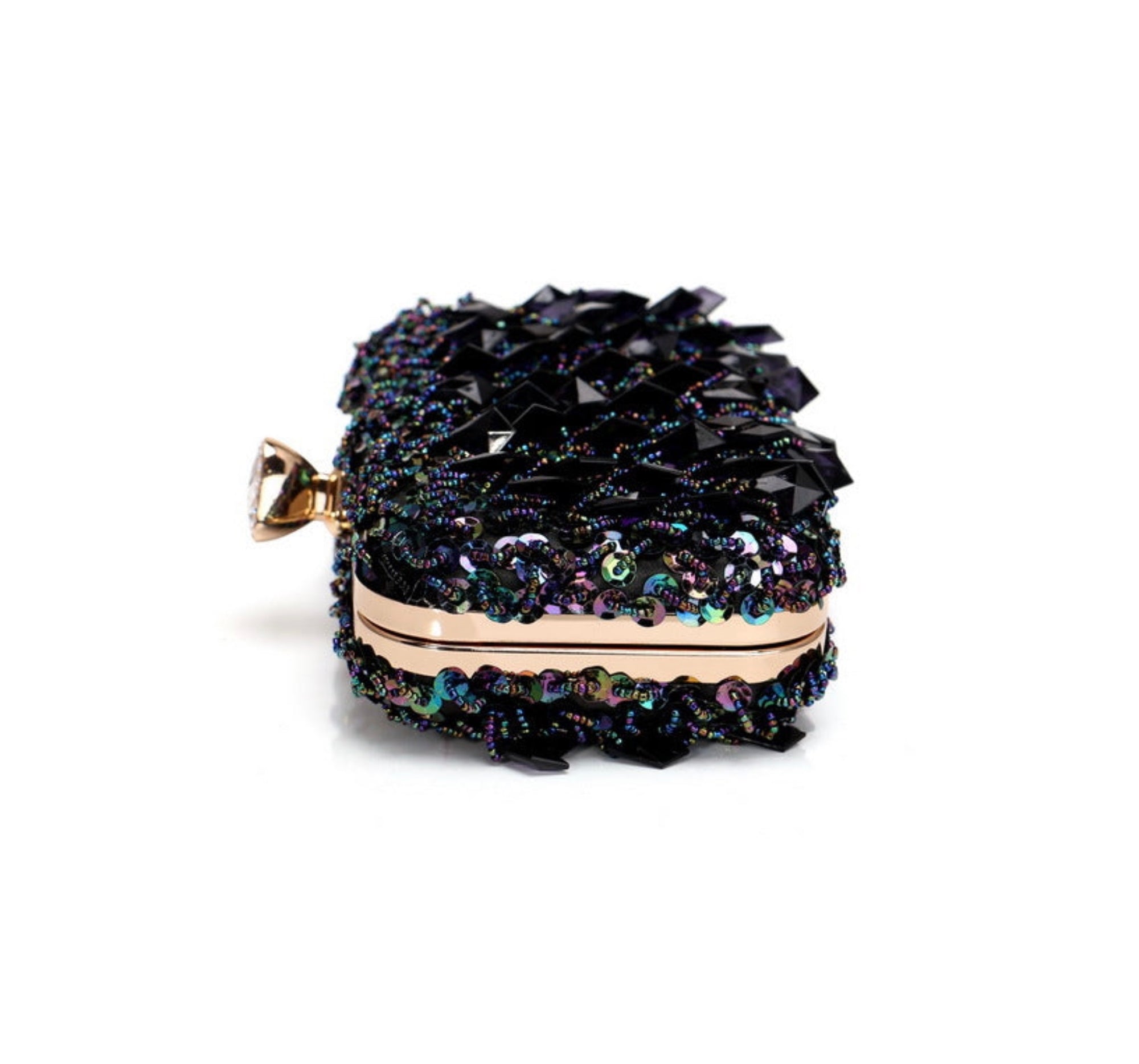 Women Luxury Handbag with Sequins Party Dinner Handbag Ladies Night Bag with Chain Women Banquet Clutch Bag