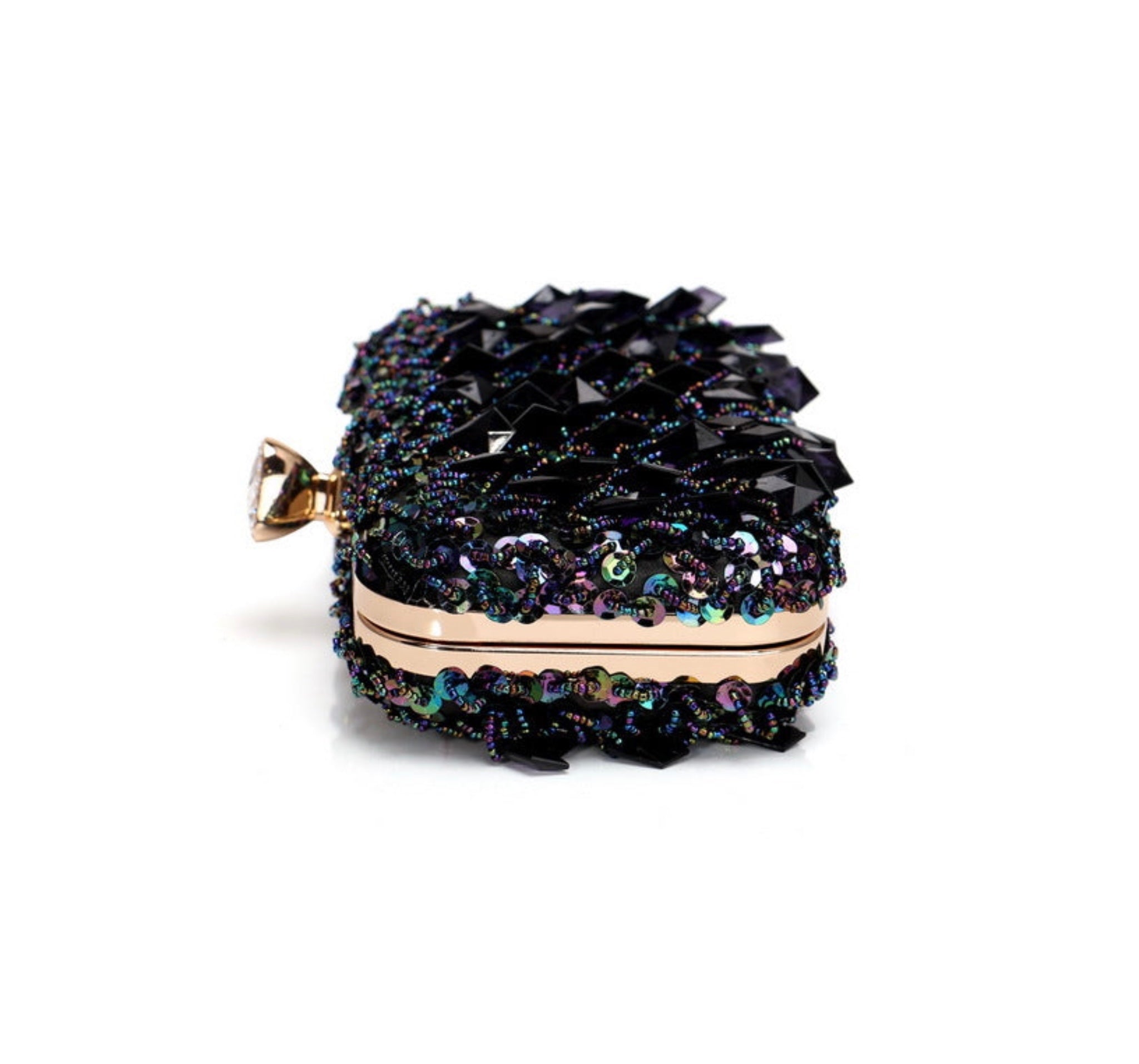 Women Luxury Handbag with Sequins Party Dinner Handbag Ladies Night Bag with Chain Women Banquet Clutch Bag