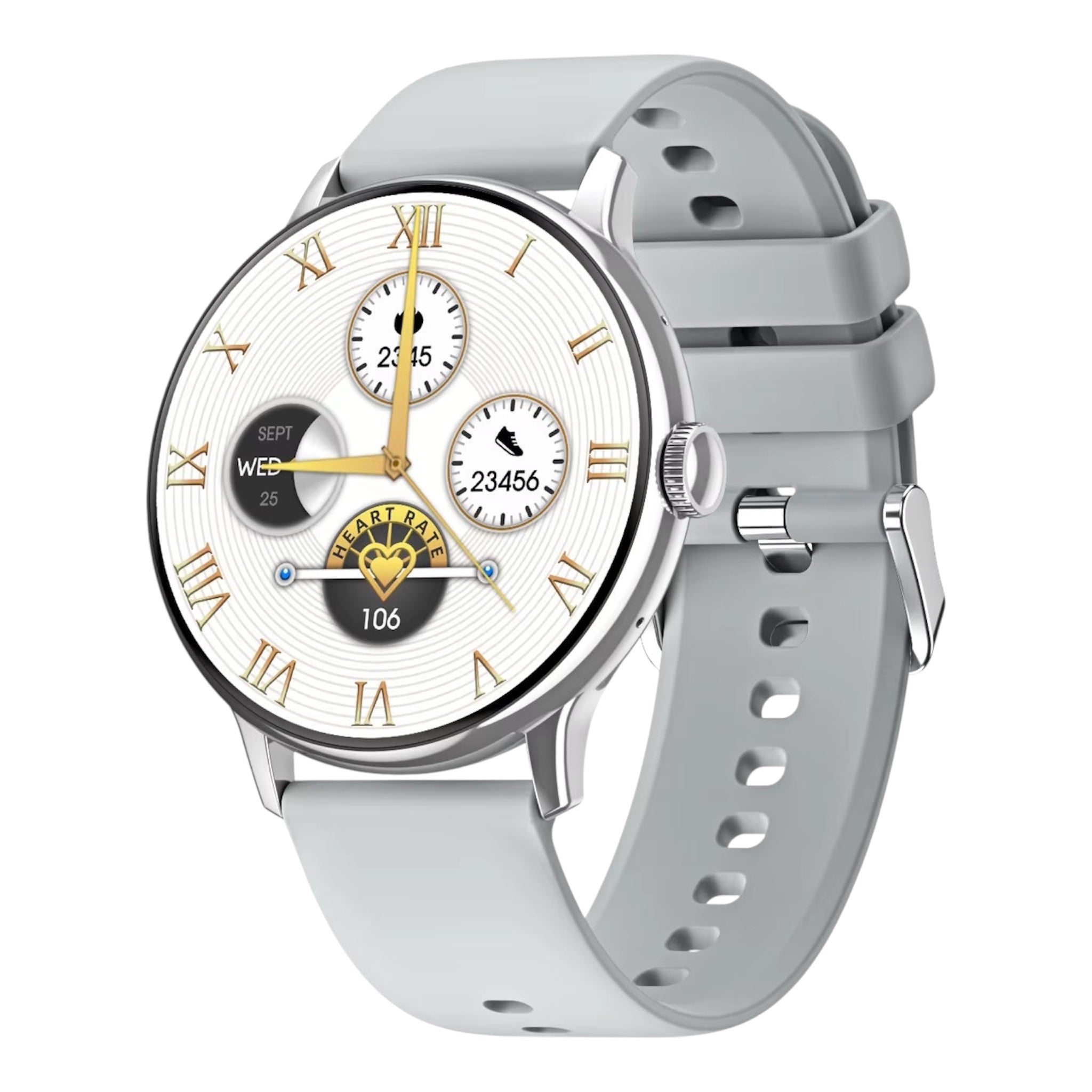 Smart Watch Monitoraggio della salute Display AMOLED Bluetooth Chiamata BT Frequenza cardiaca Pagamento NFC Modalità multi-soprts Smart Watch