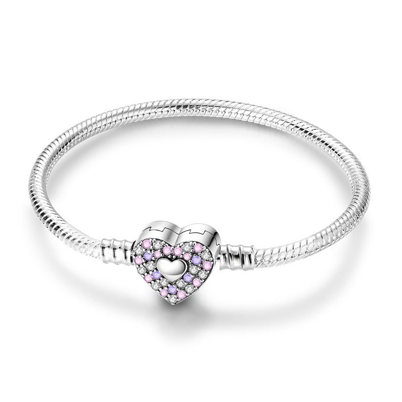 Bracciale alla moda da donna, in argento 925 placcato in rame, con catena di base, a forma di conchiglia di stella marina e tartaruga, bracciale alla moda da donna
