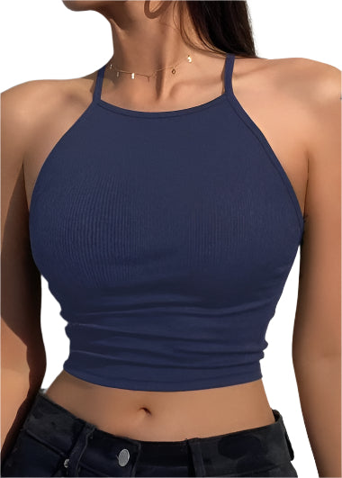 Effen tanktop voor dames