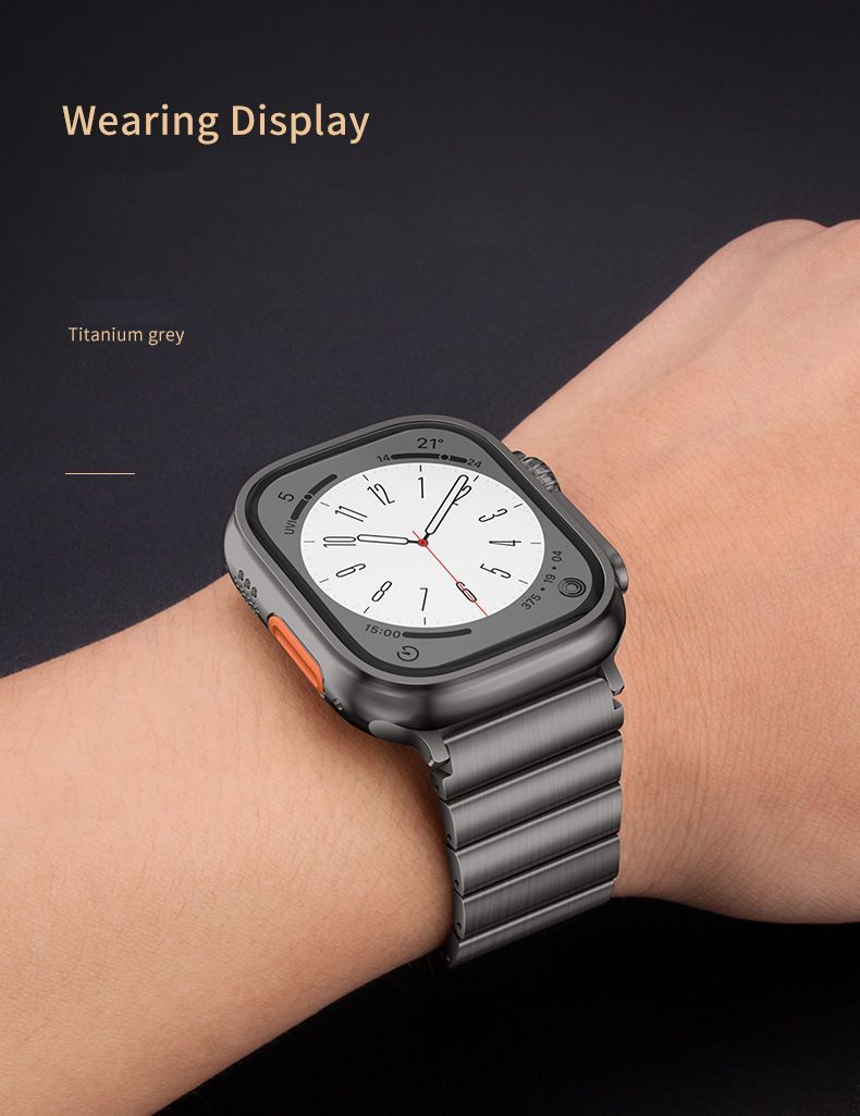 Men's Smart Watch Apple S8 Titanium Watch Strap