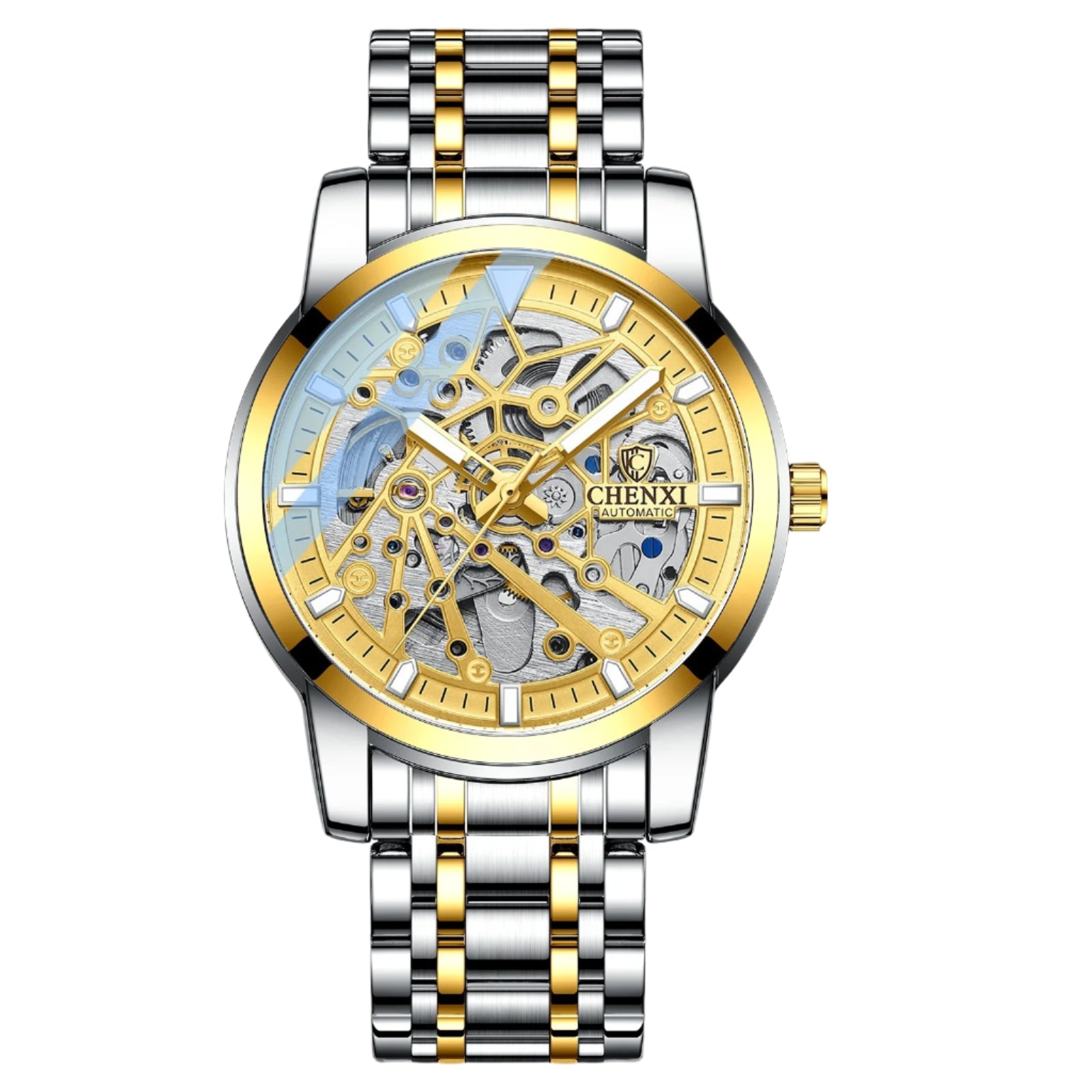 Orologio meccanico automatico da uomo CHENXI Tourbillon, orologio sportivo impermeabile, orologi di lusso da lavoro