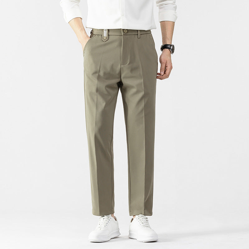 Spring Men's Pants Straight Loose Casual Pants - Acquisti Online