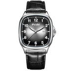 POSHI Men Quartz Watch Fashion Leather Strap Quartz Watches Waterproof Luminous Calendar Luxury Casual Sport Men's Wristwatch Male Clock - Acquisti Online