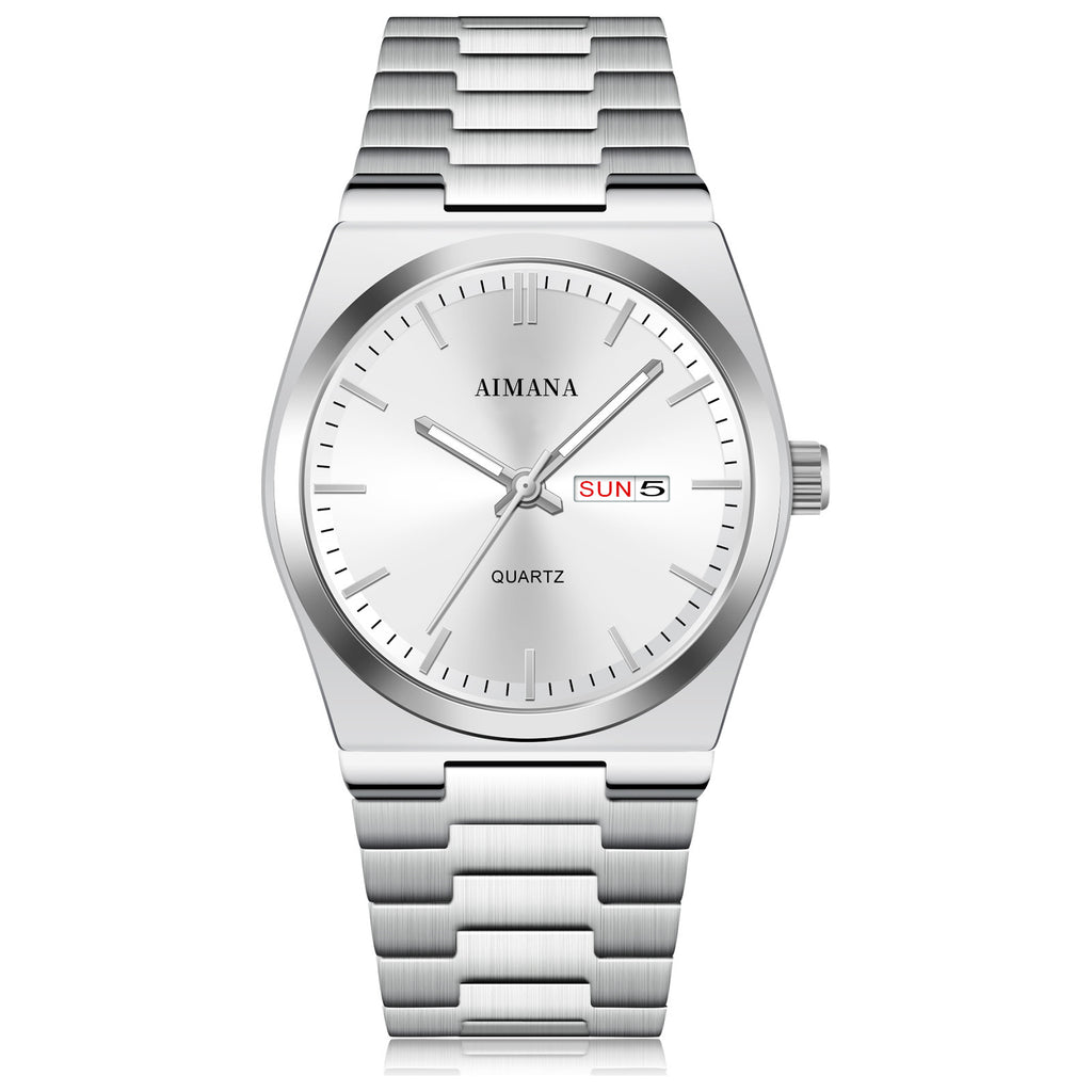 Aimana Business Luminous Quartz Watch Ultra-thin Men's Waterproof Luminous Quartz Watch