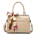 Women Handbag PU Large Capacity Women Shoulder Bag Cross pattern Kelly bag women's portable Shoulder bag