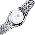 Men's Watch Steel Band Quartz  Calendar Luminous Watch