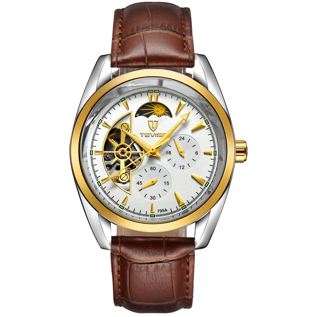 Men's automatic mechanical watch waterproof