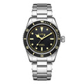 CADISEN Mens Automatic Watch Mechanical NH35 Movement Waterproof Sapphire Glass Casual Business Watches - Acquisti Online
