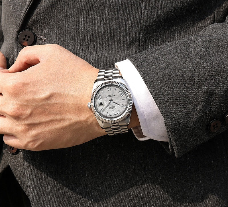 NEW 2025 CADISEN New Mens Automatic Mechanical Watch Luxury Brand Sapphire Luminous MIYOTA 8215 100M Waterproof Men's Watch